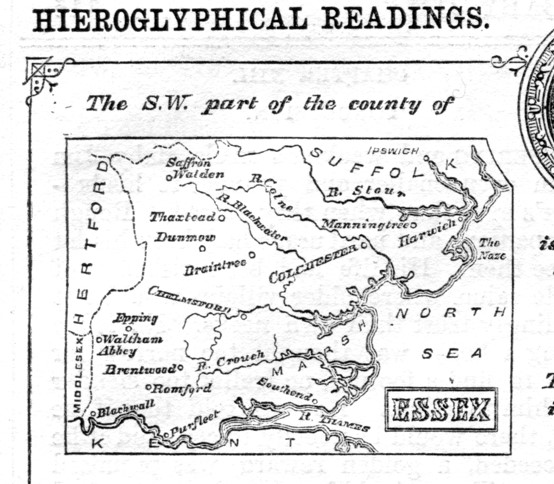 Childrens Friend August 1871 Map